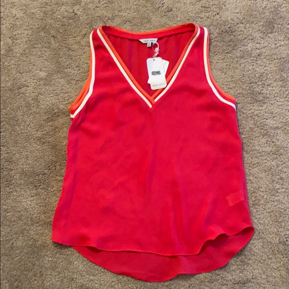 Pink Naked Zebra Tank